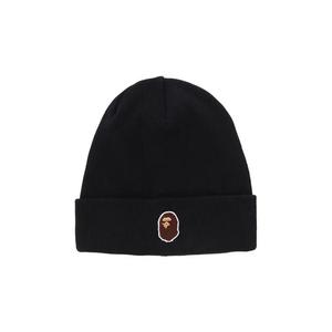 Шапка-бини BAPE One Point Ape Head Knit Cap 'Черный'