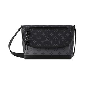 Сумки через плечо Louis Vuitton Pulse Messenger 'Monogram Eclipse Reverse Canvas/Black Monogram Eclipse Canvas'