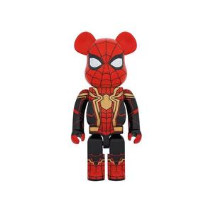 Фигурки BE@RBRICK x Marvel Человек-паук Интегрированный костюм 1000% 'Красный/Темно-синий/Золотой'