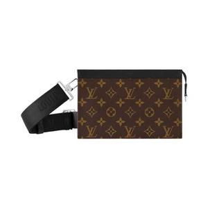 Сумки через плечо Louis Vuitton Gaston Wearable Wallet «Коричневый холст Monogram»