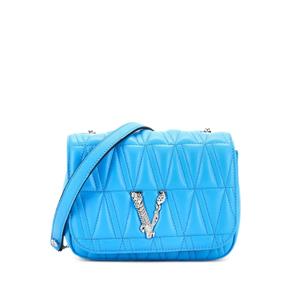 Сумка через плечо Virtus Chain Flap Shoulder Bag Quilted Leather Mini