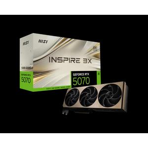 MSI GeForce RTX 5070 12G INSPIRE 3X видеокарта