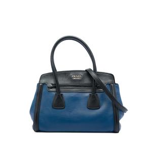 Сумка-саквояж 2013-2026 Bicolor Saffiano Trimmed City Calf Double Zip