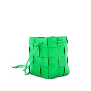 Маленькая сумка через плечо Cassette Maxi Intrecciato Leather