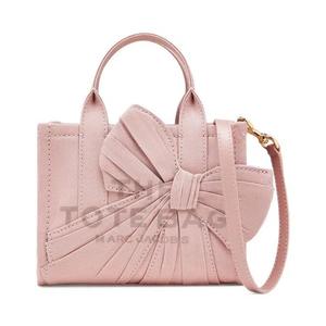 Сумки-тоут Marc Jacobs The Oversized Bow Canvas Crossbody Tote Bag 'Faded Pink'