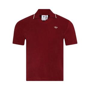 Поло adidas x Wales Bonner Polo Shirt 'Collegiate Burgundy'