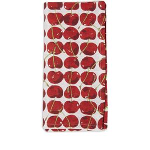 Набор Cherries из двух льняных салфеток