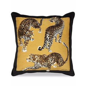 Подушка среднего размера с принтом Leopardo