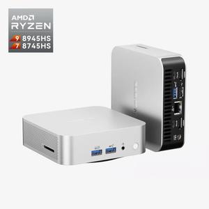 GEEKOM A8 мини-ПК (AMD Ryzen™ 9 8945HS / AMD Radeon™ 780M / 32GB DDR5 / 2TB SSD / Windows 11 Pro / WiFi 6E)