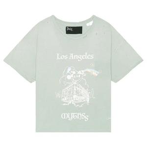 Футболки с коротким рукавом Paly Hollywood Mythss Tee «Бирюзовый»