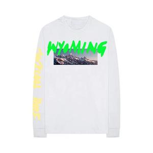 Футболки Kanye West Wyoming Long-Sleeve T-Shirt 'Белый'