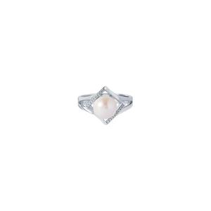 TOMEI жемчужное кольцо, белое золото 585/14K