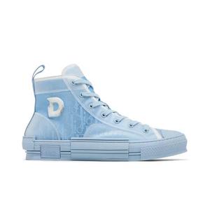 Кроссовки Daniel Arsham x Dior B23 High 'Dior Oblique - Light Blue'