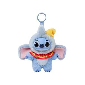 Плюшевые игрушки Pop Mart x Disney Stitch Adventure Series Vinyl Plush Pendant 'Dumbo Stitch'