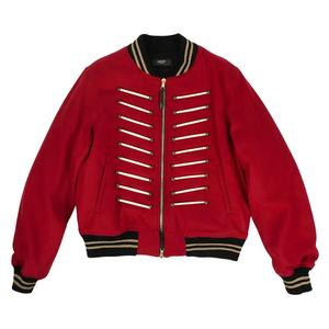 Бомберы Amiri Wool-Blend "Forever" Stitched Bomber Jacket «Красный»