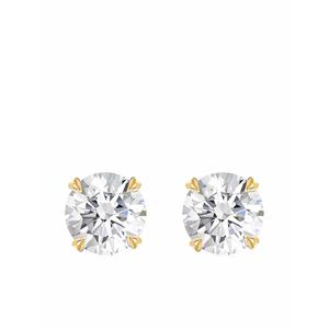 Серьги-гвоздики из желтого золота с бриллиантами Windsor 0.46ct