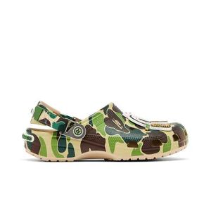 Сабо BAPE x Crocs Classic Clog 'ABC Camo - Green'