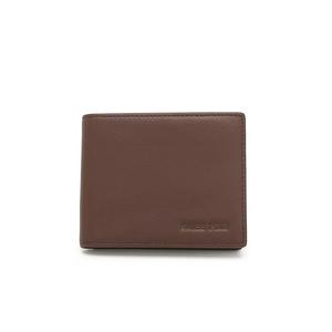 Короткий кошелек из натуральной кожи с RFID - Коричневый