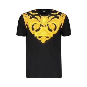 Футболки с коротким рукавом Versace Cotton T-Shirt 'Black'