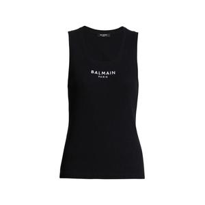 Топ Balmain Paris с вышивкой