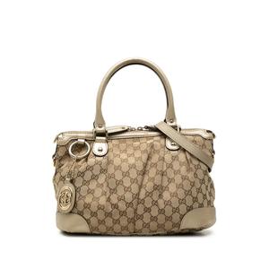 Сумка-сэтчел Sukey из канваса с узором GG (2000-2015 годы)