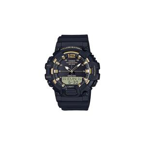Мужские аналогово-цифровые часы HDC-700-9AV Black Resin Band Sport Watch