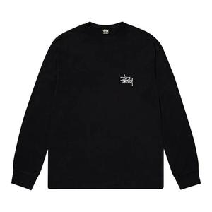 Футболки Stussy Basic Long-Sleeve Tee 'Black'