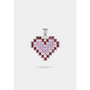 Подвеска Pixel Pink Heart 003