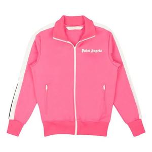 Трековые куртки Palm Angels Classic Track Jacket 'Фуксия/Белый'