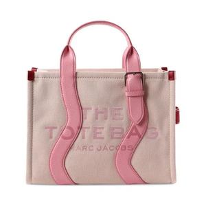 Сумки-тоут Marc Jacobs The Medium Wavy Canvas Tote Bag «Пудрово-розовый»