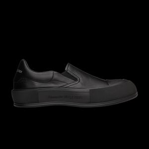 Кроссовки Alexander McQueen Deck Skate 'Тройной черный'