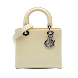Сумка-сэтчел Patent Microcannage Lady Dior среднего размера (2016 год)