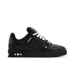 Кроссовки Louis Vuitton Trainer 'Embossed Monogram - Black'