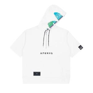 Худи на молнии AAPE Half-Zip Hoodie 'White'
