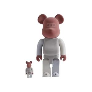 Фигурки BE@RBRICK x Kith 100% & 400% Set (US Exclusive) 'Molecule'