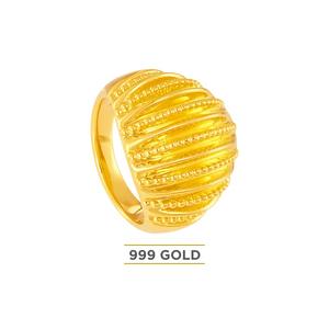 HABIB 999/24K Желтое золотое кольцо 9GR00710225