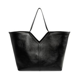 Сумки-тоут Saint Laurent Y Thin Tote Bag 'Nero/Rustic Camel'