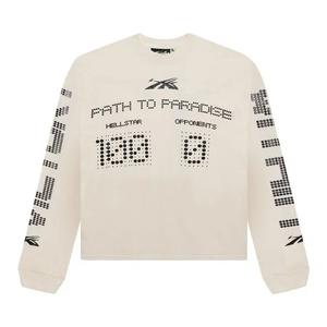 Футболки с длинным рукавом Hellstar Scoreboard Long-Sleeve Tee 'White'