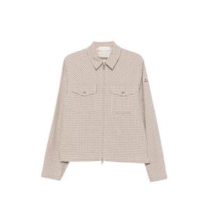 Клетчатая рубашка на молнии