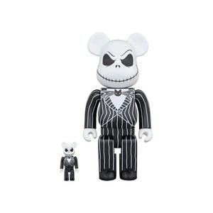 Фигурки BE@RBRICK x Disney Tim Burton's The Nightmare Before Christmas 100% & 400% Set 'Jack Skellington'
