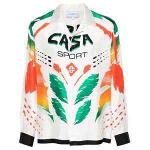 Шелковая рубашка Casa Moto