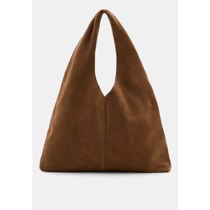 Сумка-шопер из замши Suede Shopper Bag