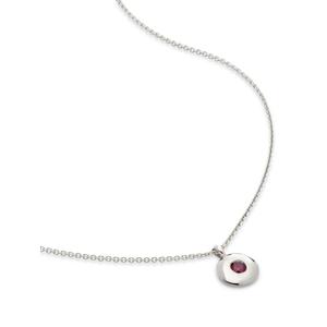Колье January Birthstone с гранатом