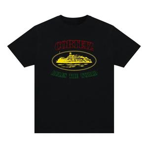 Футболки Corteiz OG Carni Alcatraz Tee 'Black'