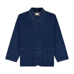 Верхняя одежда Aimé Leon Dore Denim Collarband Jacket 'Dark Wash'
