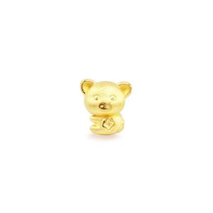Чистое золото 999.9/24K 3D подвеска-талисман 12 зодиаков - Свинья B650L