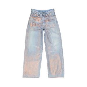 Acne Studios 1981 U Glitter Dawn Jeans 'Медно-розовый/Светло-синий'