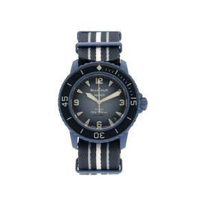 Часы Swatch x Blancpain Scuba Fifty Fathoms 'Atlantic Ocean'
