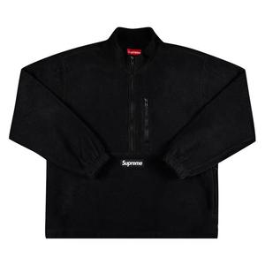 Полузастежки Supreme x Polartec Half Zip Pullover 'Black'