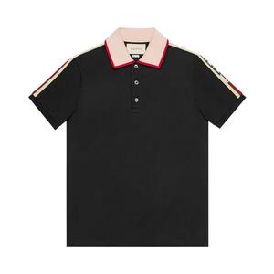 Поло Gucci Polo With Stripe 'Black'